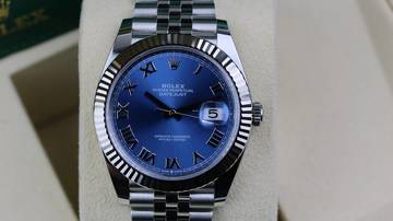 Thumbnail von Rolex Datejust 41 Jubille - Blue Azzuro - New LC100 - 12/2025