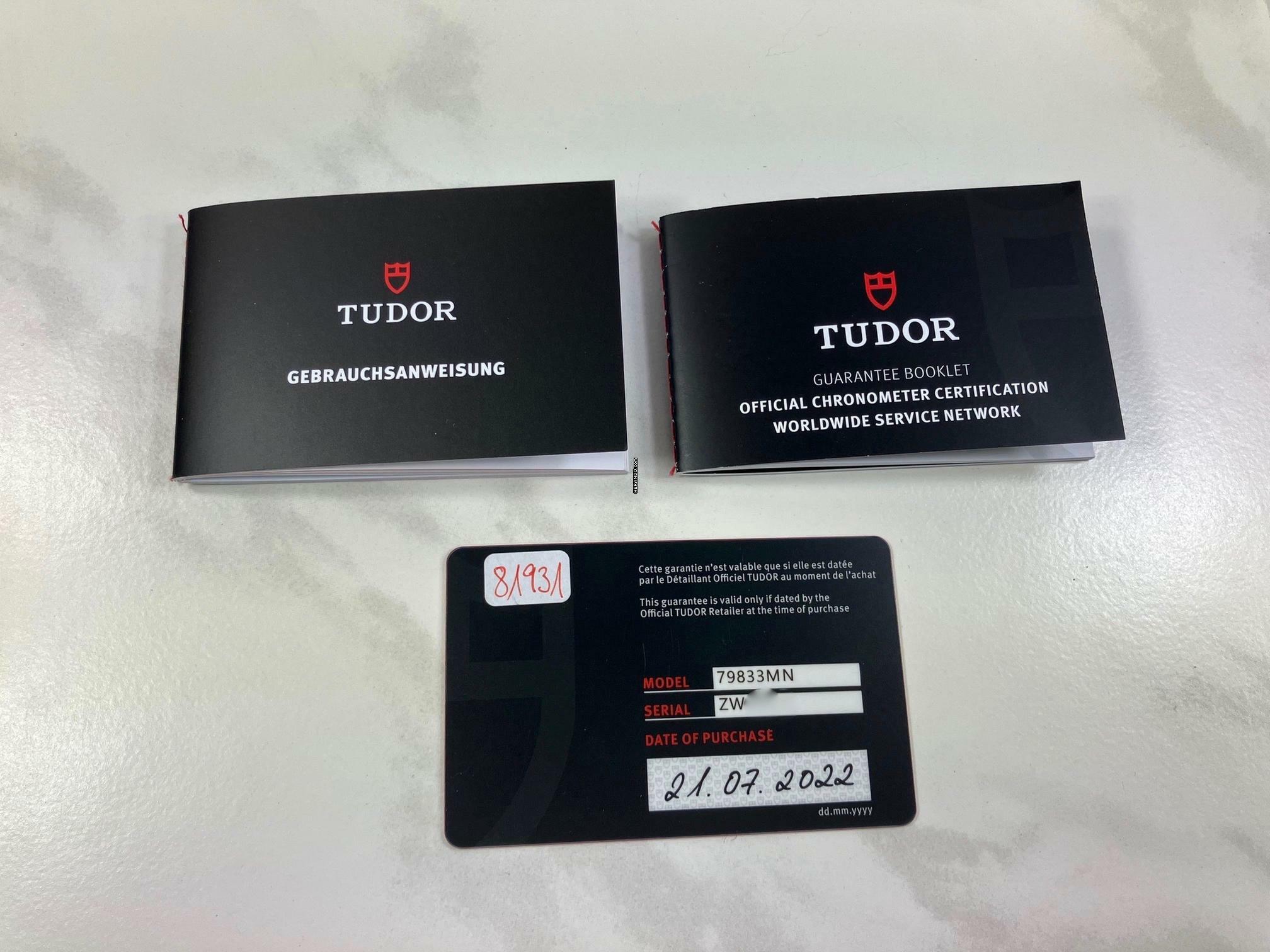Thumbnail von Tudor Black Bay GMT 79833MN/Full Set/noch verklebt