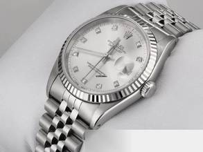 Thumbnail von Rolex Datejust 36 36mm 16234 Stahl Weissgold 750 Diamanten Automatik Stainless Steel Jubilé-band Oyster Chronometer