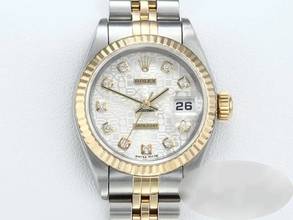 Thumbnail von Rolex Lady-Datejust Edelstahl Gelbgold 750 Diamanten Automatik Stainless Steel 18kt Yellow Gold Stahl Jubilé-band Chronometer Oyster