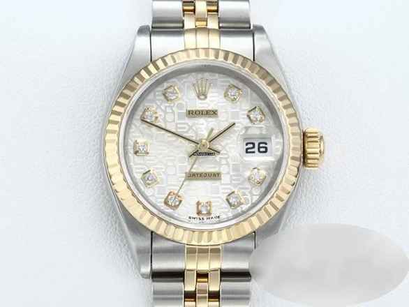  Rolex Lady-Datejust Edelstahl Gelbgold 750 Diamanten Automatik Stainless Steel 18kt Yellow Gold Stahl Jubilé-band Chronometer Oyster 