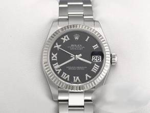 Thumbnail von Rolex Datejust 31 31mm 178274 2019 Stahl Weissgold 750 Automatik Stainless Steel 18kt White Gold Oyster-band Chronometer Black Dial