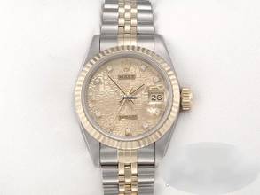 Thumbnail von Rolex Lady-Datejust Edelstahl Gelbgold 750 Diamanten Automatik Gold Stahl Damen