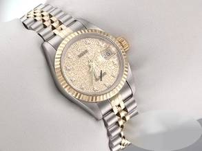 Thumbnail von Rolex Lady-Datejust Edelstahl Gelbgold 750 Diamanten Automatik Gold Stahl Damen