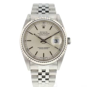  Rolex Datejust 36 Jubilee Silver Dial 