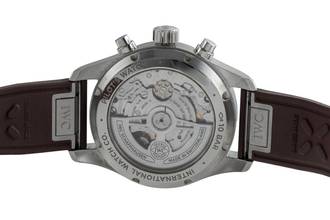 Thumbnail von IWC Fliegeruhr Chronograph Pilot Chronograph Green Stahl Automatik Ref. IW388103 B&P 2021