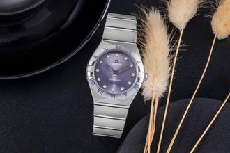 Thumbnail von Omega Constellation Ladies Diamant-Zifferblatt Stahl Damen Ref.131.10.28.60.60.002 B&P