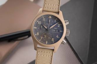Thumbnail von IWC Fliegeruhr Chronograph Top Gun Pilots Watch Chronograph 41 TOP GUN Mojave Desert Ref. IW389402 B&P 2023