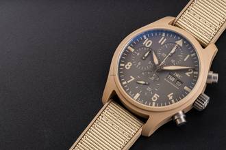 Thumbnail von IWC Fliegeruhr Chronograph Top Gun Pilots Watch Chronograph 41 TOP GUN Mojave Desert Ref. IW389402 B&P 2023