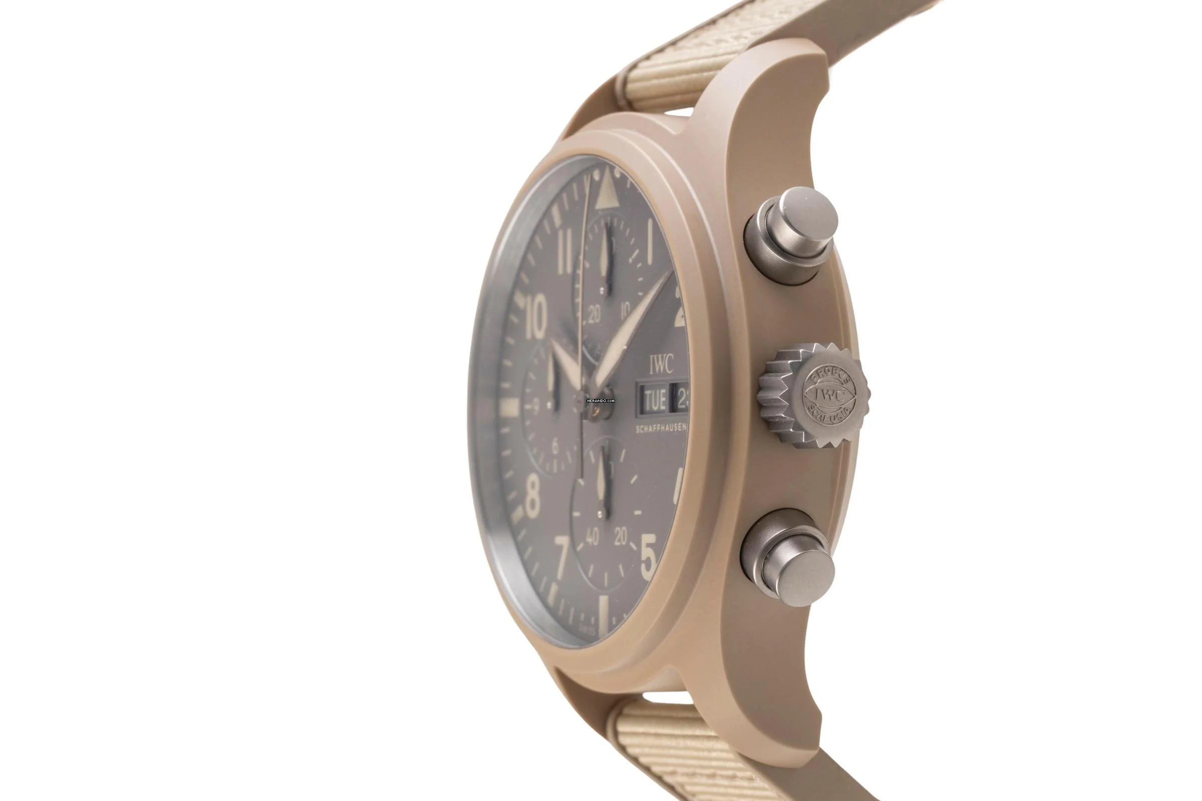 Thumbnail von IWC Fliegeruhr Chronograph Top Gun Pilots Watch Chronograph 41 TOP GUN Mojave Desert Ref. IW389402 B&P 2023