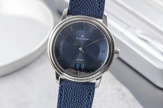 Thumbnail von Blancpain Villeret 18k Weissgold Automatik Ref. 6850-1540-55 B&P