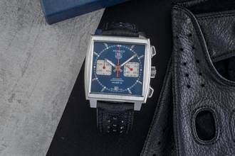 Thumbnail von TAG Heuer Monaco Calibre 12 Chronograph Automatik Ref. CAW2111.FC6183 B&P