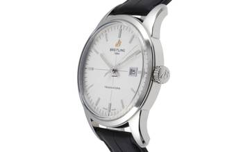 Thumbnail von Breitling Transocean Edelstahl Automatik Herrenuhr Ref. A1036012/G721 B&P 2014