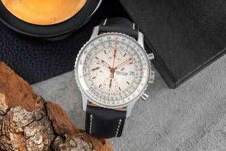 Thumbnail von Breitling Navitimer Chronograph Automatik Stahl Herrenuhr A13324
