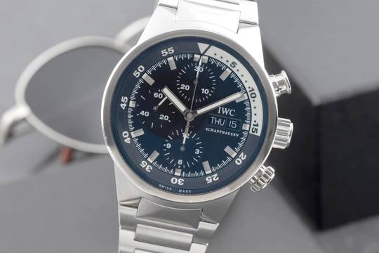  IWC Aquatimer Chronograph Stahl Automatik Herrenuhr Ref. IW371928 Papiere 