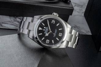 Thumbnail von Rolex Explorer 40 Oyster Edelstahl Automatik Herrenuhr Ref. 224270