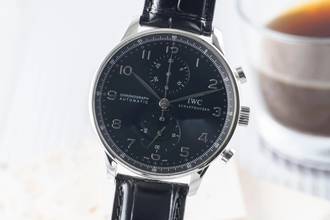 Thumbnail von IWC Portugieser Chronograph Automatik Stahl Herrenuhr Ref. IW371438 B&P 2015