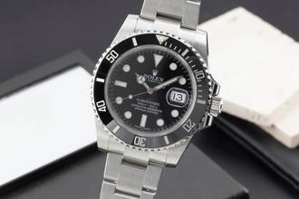 Thumbnail von Rolex Submariner Date 40 Stahl Automatik Herrenuhr Ref. 116610LN B&P 2015