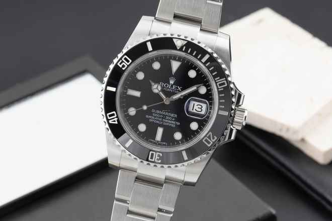  Rolex Submariner Date 40 Stahl Automatik Herrenuhr Ref. 116610LN B&P 2015 