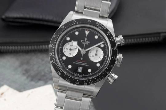  Tudor Black Bay Chrono Stahl Automatik Ref. 79360N-0001 B&P 2023 