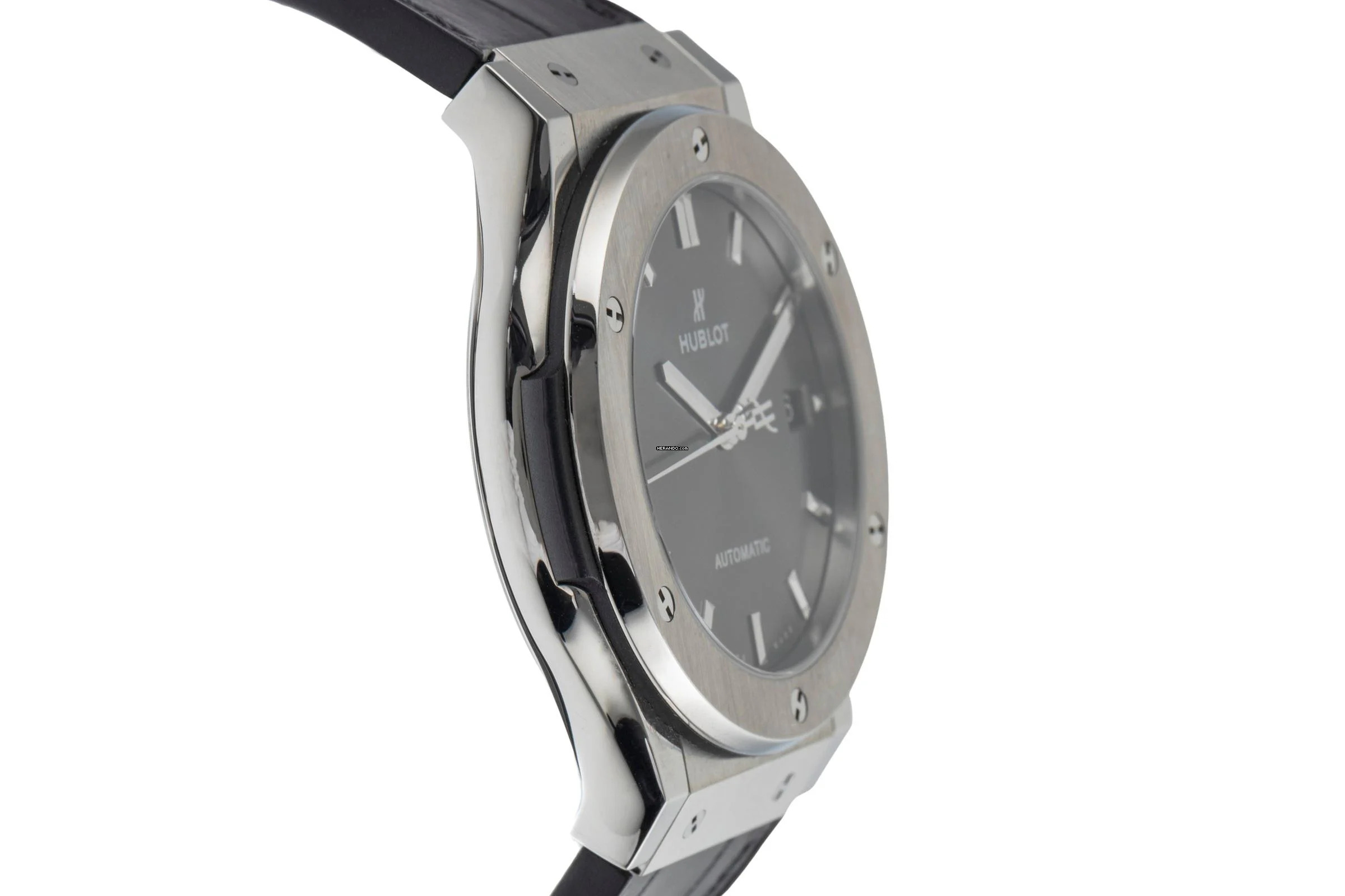 Thumbnail von Hublot Classic Fusion 45 Automatik Herren Titan Ref. 511.NX.1171.LR Papers 2016