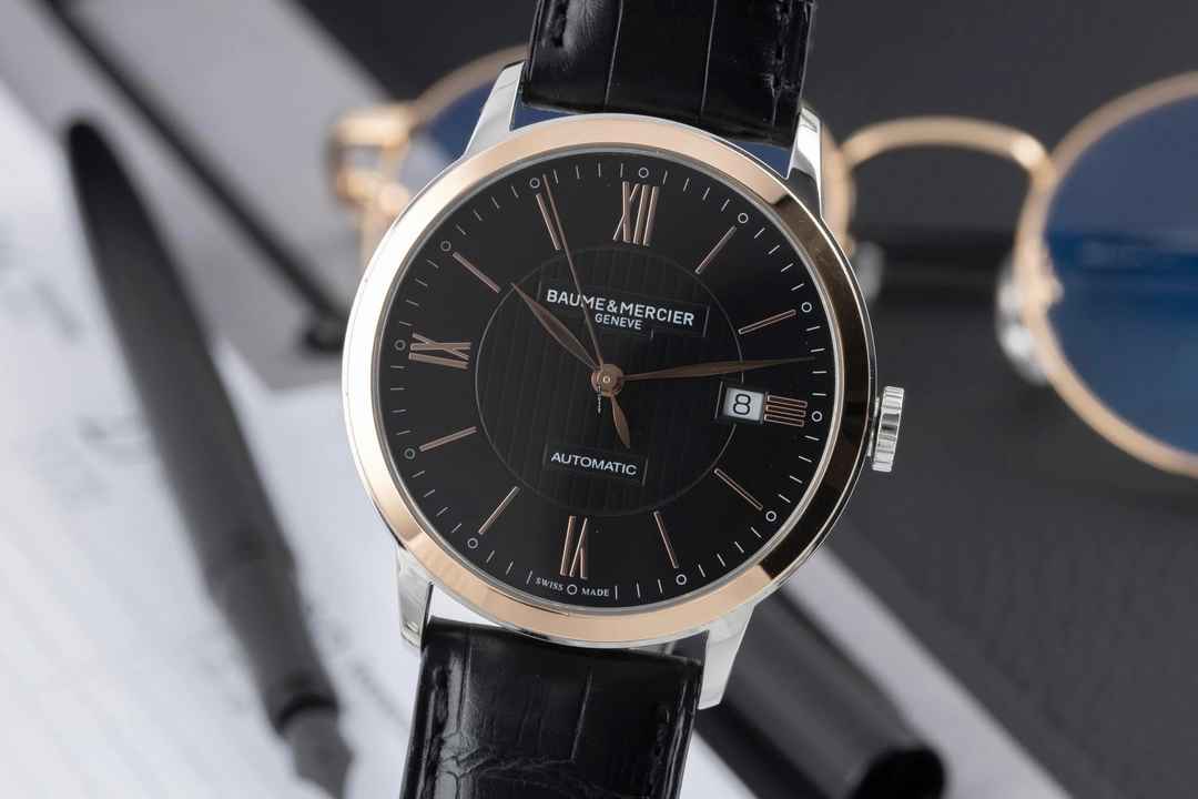  Baume & Mercier Classima Stahl / Gold Automatik Ref. MOA10292 65782 B&P 