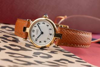 Thumbnail von Cartier Vendome must Vendome Louis Cartier SM Vermeil 925 Silber Ref. W1005354