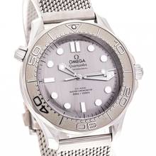 Thumbnail von Omega Seamaster Diver 300 M 42 Grey Milanese – 210.32.42.20.06.002 – like NEW – 01/2025 Full Set