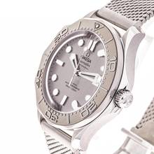 Thumbnail von Omega Seamaster Diver 300 M 42 Grey Milanese – 210.32.42.20.06.002 – like NEW – 01/2025 Full Set