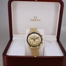 Thumbnail von Omega Speedmaster Professional Moonwatch Apollo XI Moonwatch Handaufzug 18k Gold Limited Edition Full Set