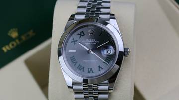 Thumbnail von Rolex Datejust 41 Jubilee - Wimbledon - New LC100 - Fullset - 12/2025