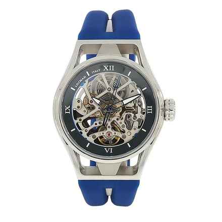  Locman Montecristo Italy Montecristo Skeleton Herrenuhr Automatik Titan / Stahl 0538A20S-00ANSKSIB 