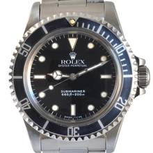 Thumbnail von Rolex Submariner (No Date) 5513 No Date black tritium dial 1988 Full Set TOP Condition