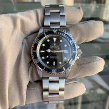 Thumbnail von Rolex Submariner (No Date) 5513 No Date black tritium dial 1988 Full Set TOP Condition