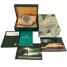 Thumbnail von Rolex Submariner (No Date) 5513 No Date black tritium dial 1988 Full Set TOP Condition