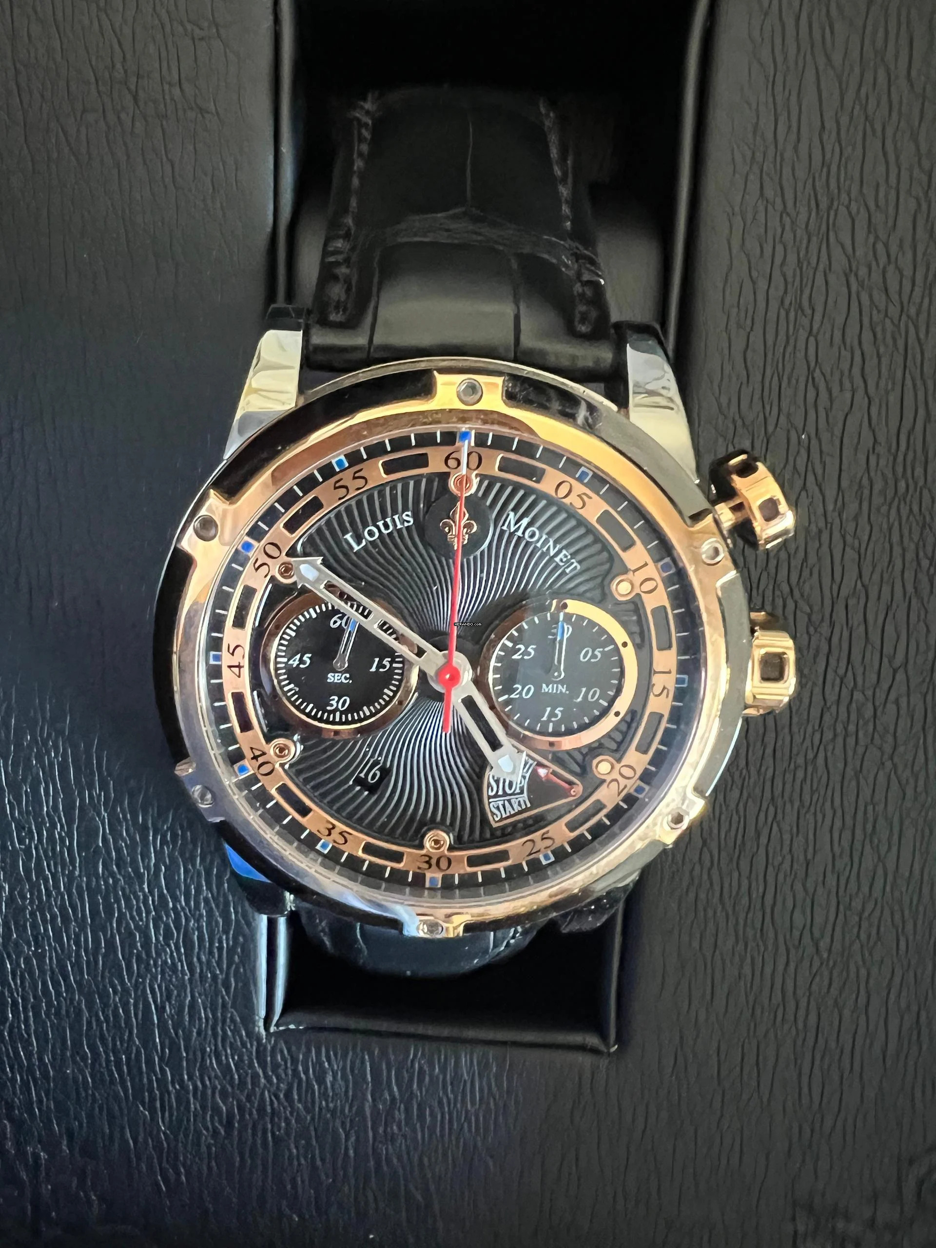 Thumbnail von Louis Moinet Jules Verne Instrument III Black/Gold