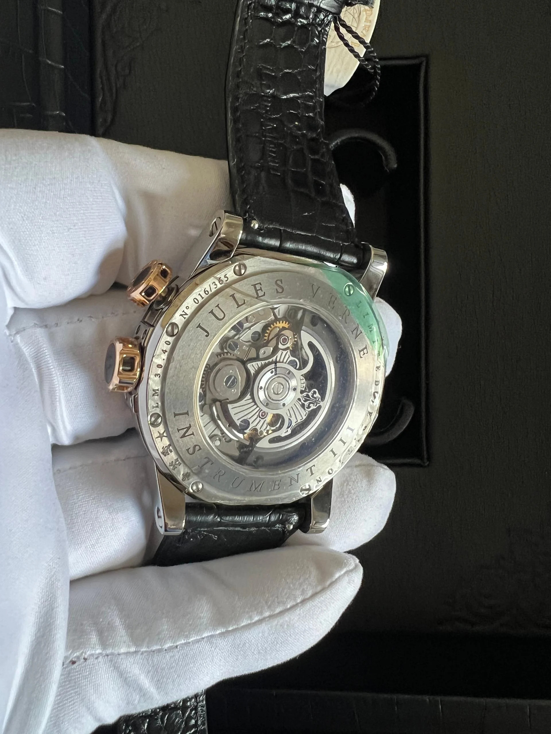 Thumbnail von Louis Moinet Jules Verne Instrument III Black/Gold