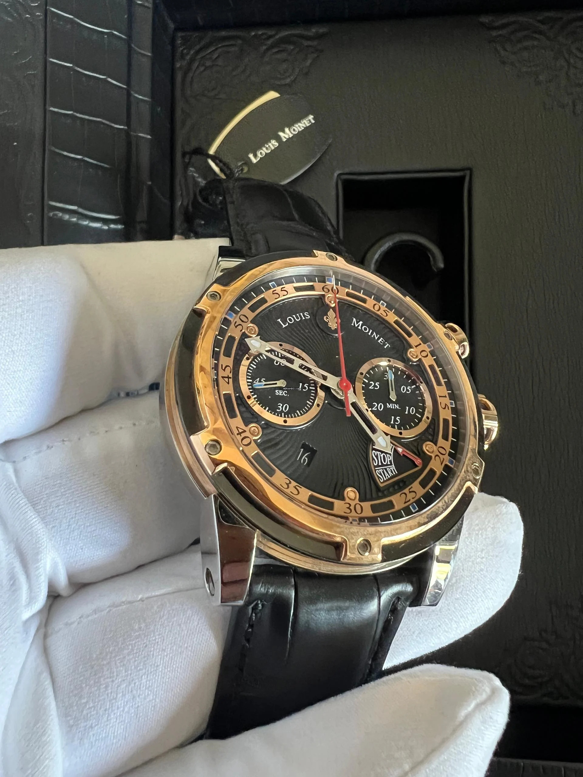 Thumbnail von Louis Moinet Jules Verne Instrument III Black/Gold