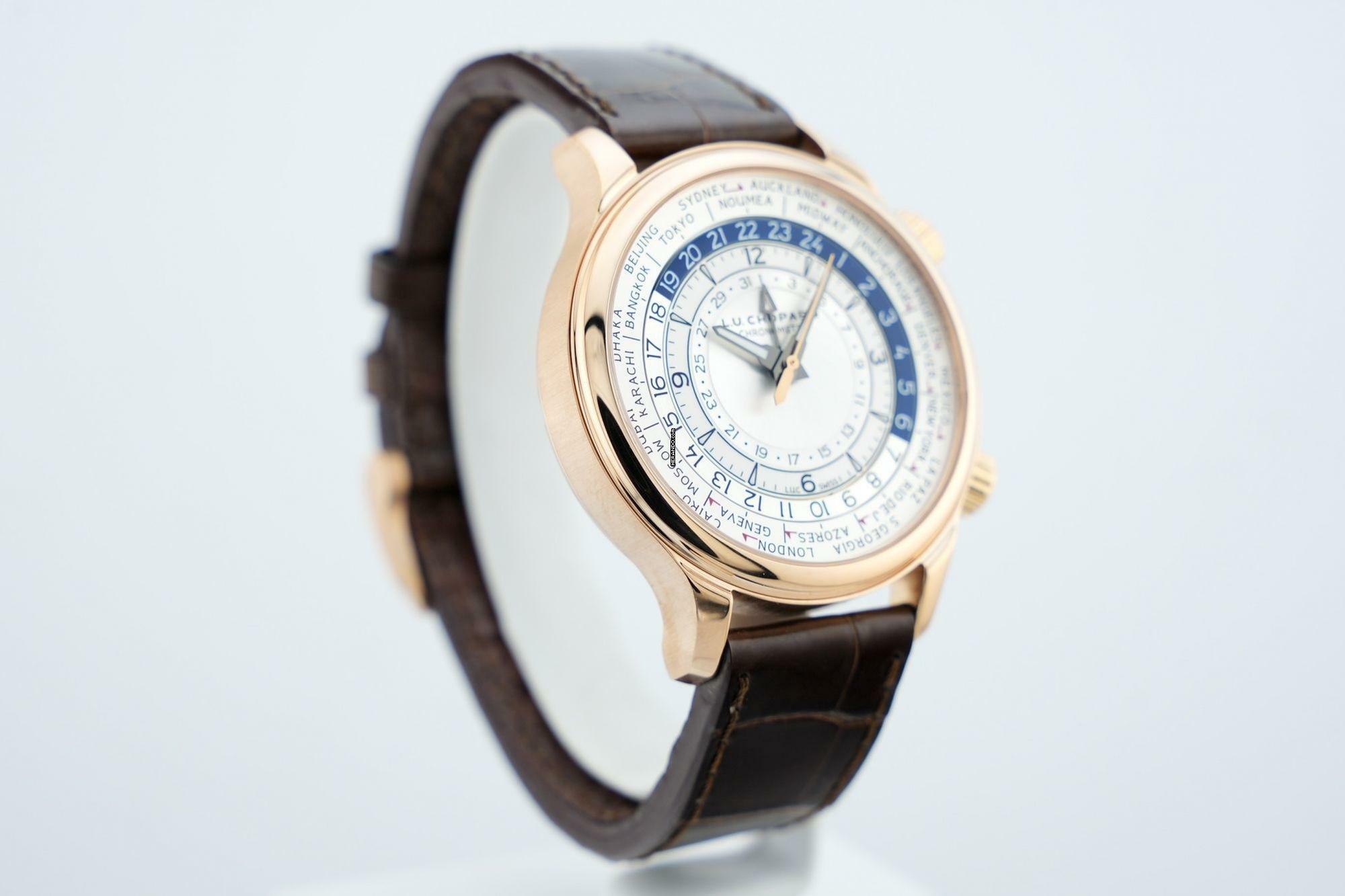 Thumbnail von Chopard L.U.C Time Traveler One In Rose Gold - With Box And Papers - 161942-5001 2019