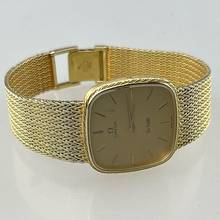Thumbnail von Omega De Ville Herren / Unisex Vintage Armbanduhr Quarz 1365 Gehäuse und Band 14 K 585 Gelbgold Original Box Erstbesitz