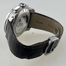 Thumbnail von Cartier Calibre de Cartier Chronograph W7100046 Stahlgehäuse Lederband mit Faltschließe Full Set