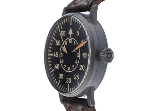  Laco Fliegeruhr B-Uhr WW2 Navigator Ref.23883 original Box sehr gut Vintage 