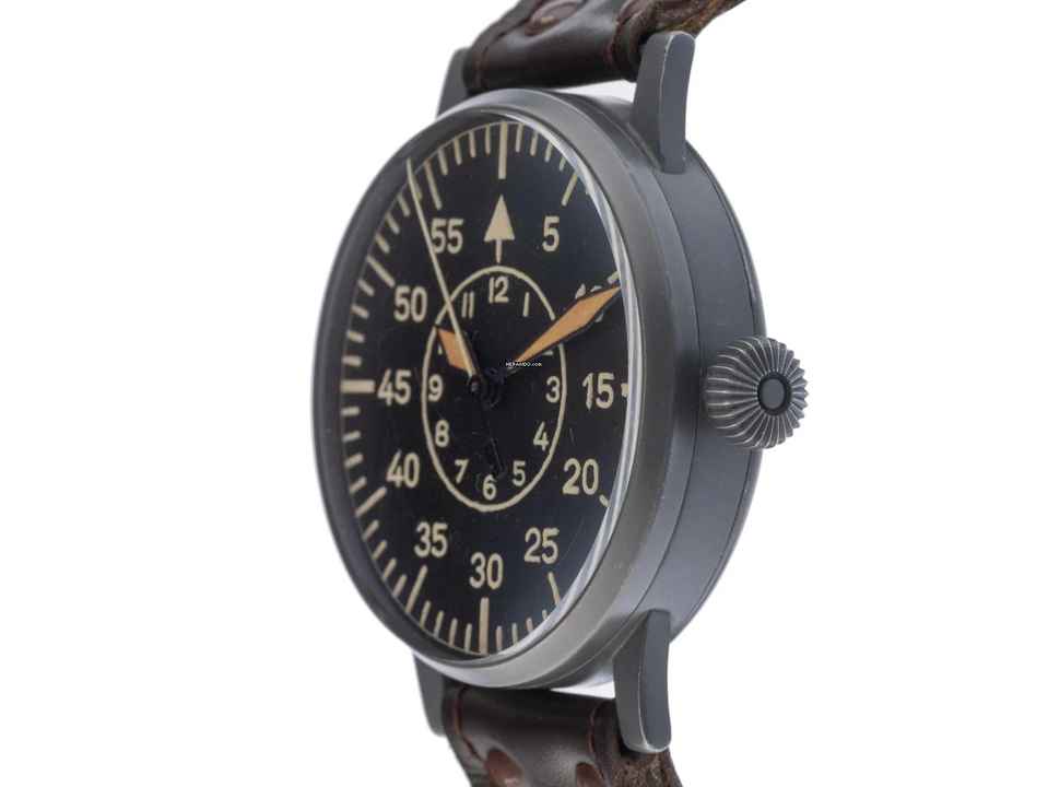  Laco Fliegeruhr B-Uhr WW2 Navigator Ref.23883 original Box sehr gut Vintage 