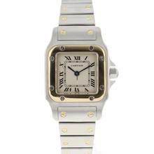 Thumbnail von Cartier Santos Galbée PM Steel Gold