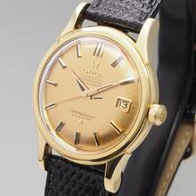 Thumbnail von Omega Constellation Vintage 2943 1954 SC 18k/Gold from 1958 Omega Box