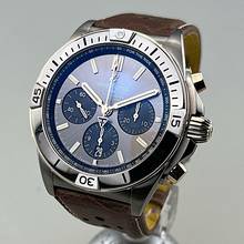 Thumbnail von Breitling Chronomat 42 B01 42 Triumph Automatik Titan & 18 K Roségold Lederarmband braun deutsche Auslieferung Full Set