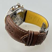 Thumbnail von Breitling Chronomat 42 B01 42 Triumph Automatik Titan & 18 K Roségold Lederarmband braun deutsche Auslieferung Full Set