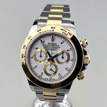 Thumbnail von Rolex Daytona Stahl Gelbgold Zifferblatt weiß 116503 Originalzustand nicht poliert perfektes Full Set EK 02/2020 Erstbesitz