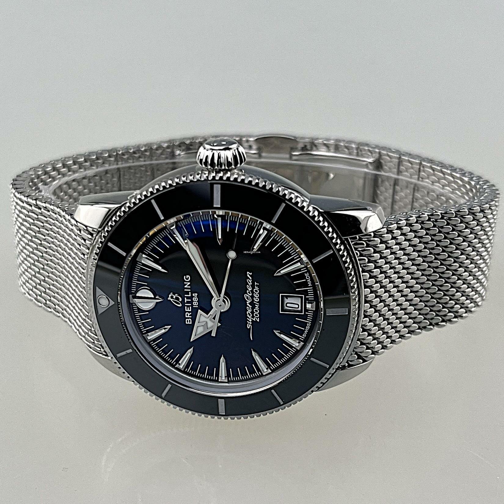 Thumbnail von Breitling Superocean Heritage 42 B31 Automatik 42 Stahl Keramik schwarz Stahlarmband Full Set 11/2025