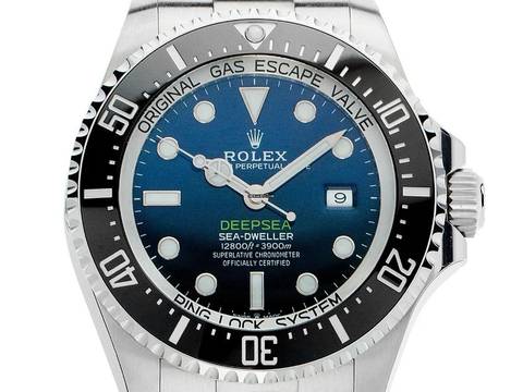  Rolex Sea-Dweller Deepsea Deep-Blue James Cameron Ref.126660 2018 Full Set LC 100 wie Neu Vintage 